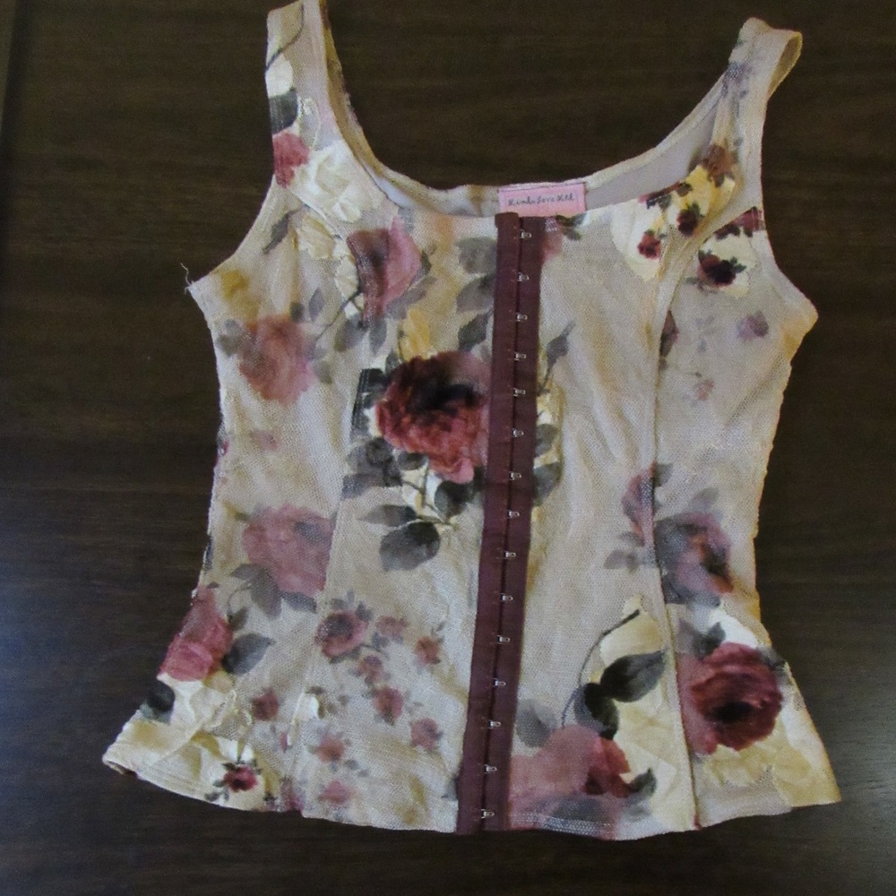 Flowered camisole